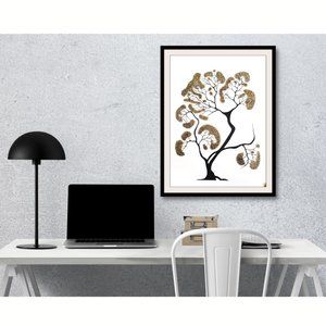 Connection - Original Watercolor Wall Art